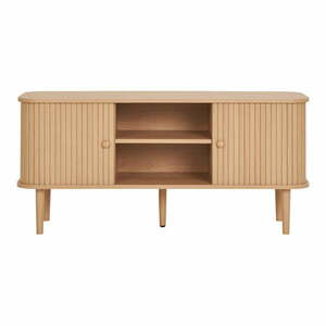 Natúr színű TV-állvány borovi fenyő dekorral 113x51, 5x40 cm Nikko – House Nordic kép