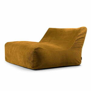 Mustársárga kordbársony babzsákfotel Sofa Lounge – SLOWDOWN kép