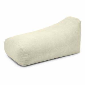 Krémszínű buklé babzsákfotel Snug Long 140 – SLOWDOWN kép