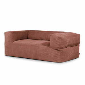 Téglavörös kordbársony babzsákfotel Sofa MooG – SLOWDOWN kép