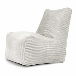 Krémszínű kordbársony babzsákfotel Seat Lounge – SLOWDOWN kép