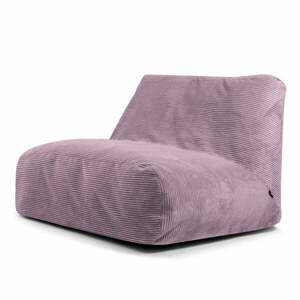 Lila kordbársony babzsákfotel Sofa Tube – SLOWDOWN kép