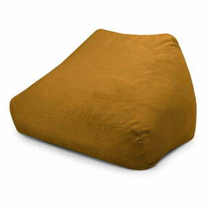 Mustársárga kordbársony babzsákfotel Sofa Snug – SLOWDOWN kép