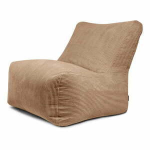 Barna kordbársony babzsákfotel Seat 100 Lounge – SLOWDOWN kép