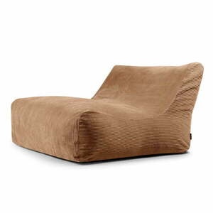 Barna kordbársony babzsákfotel Sofa Lounge – SLOWDOWN kép