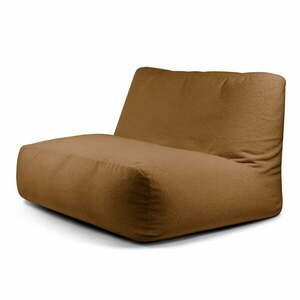 Barna buklé babzsákfotel Sofa Tube – SLOWDOWN kép