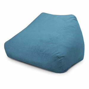 Kék kordbársony babzsákfotel Sofa Snug – SLOWDOWN kép