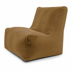 Barna buklé babzsákfotel Seat 100 Lounge – SLOWDOWN kép
