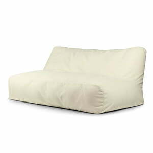 Krémszínű buklé babzsákfotel Sofa Tube 190 – SLOWDOWN kép