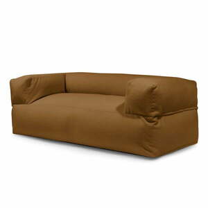 Barna buklé babzsákfotel Sofa MooG – SLOWDOWN kép