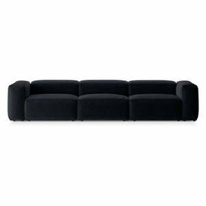 Sötétkék kanapé 364 cm Bergano – Cosmopolitan Design kép
