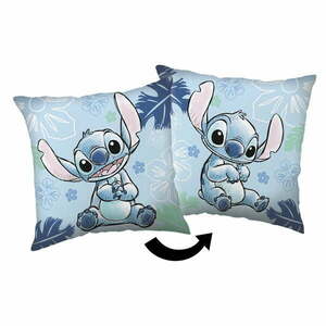Fleece gyerek párna 40x40 cm Lilo and Stitch "Blue" – Jerry Fabrics kép