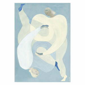 Poszter 70x100 cm Hold You - Blue – The Poster Club kép