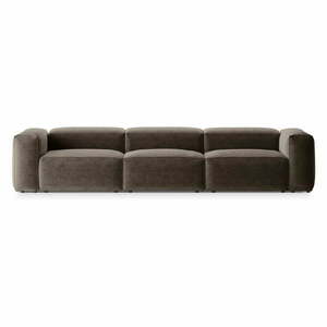Barna kanapé 364 cm Bergano – Cosmopolitan Design kép