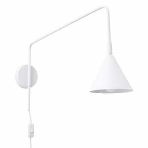Fehér konnektorhoz csatlakoztatható fali lámpa Zylo – Nice Lamps kép