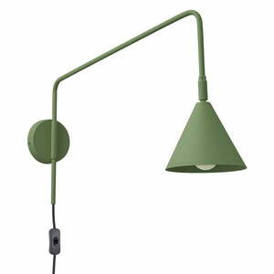 Zöld konnektorhoz csatlakoztatható fali lámpa Zylo – Nice Lamps kép