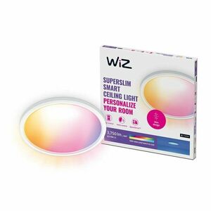 LED okos mennyezeti lámpa 32 W SuperSlim – WiZ kép