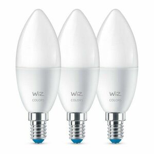 LED okos izzó szett 3 db-os E14, 5 W – WiZ kép