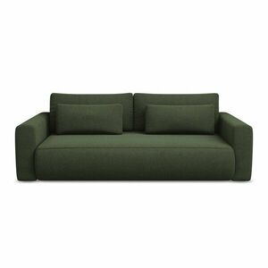 Khaki kinyitható-tárolóhelyes kanapé 238 cm Kapua – Makamii kép
