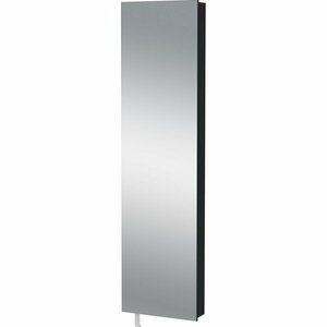 Antracitszürke előszoba szekrény 50x195x18 cm Rotary – Germania kép
