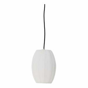 Fehér függőlámpa textil búrával ø 21 cm Pica – Bloomingville kép