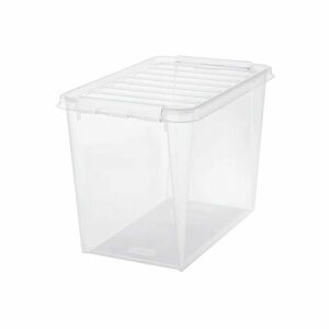 SmartStore Tárolódoboz fehér kapcsokkal Classic, 61 l, 61 l kép