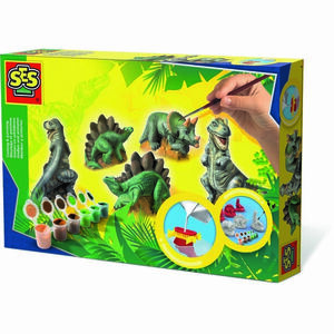 SES Gipsz háromrészes készlet Dinosaurusok kép