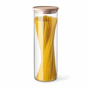 Simax 5132 üvegedény fa fedéllel, 1, 8 l kép