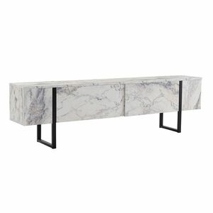 Serenity Fressia Marble TV-állvány, sötétszürke kép