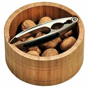 Kesper 62822 Diótartó tál, diótörővel, kerek, átmérő 16, 6 cm kép