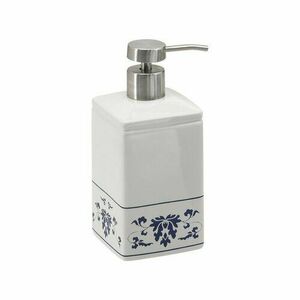 GEDY CX8189 Cixi szappanadagoló állványra, porcelán, fehér/kék kép