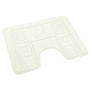 Kvalitex Ornament WC szőnyeg krém, 60 x 50 cm kép
