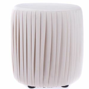 Silla szövet puff, bézs, 36 x 33 cm, bézs kép