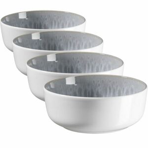 Mäser Lunaria Grey tálkészlet, 15, 5 cm, 4 db, szürke, 15, 5 cm kép