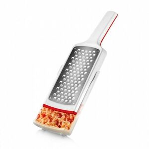 Tescoma X-sharp HANDY reszelő, közepes lyukakkal, piros kép