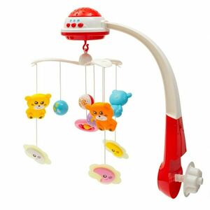 Baby Mix Babafülke fényvetítővel, piros kép