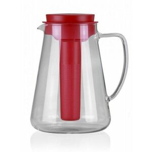 Tescoma Teo 2, 5 l szűrővel és hűtővel ellátottkancsó, piros, piros kép