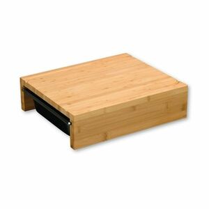 Kesper 58355 Vágódeszka tárolóedényekkel, rozsdamentes acél, 35 x 29 x 9, 5 cm kép