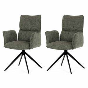 DCH-D1328 GRN2 étkezőszék szett, 2 db, zöld kép