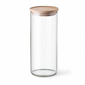 Simax 5142 üvegedény fa fedéllel, 1, 4 l kép