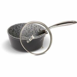 Lamart LT1261 serpenyő fedéllel Granit, átmérő 16cm kép