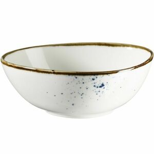 Mäser Ovális tál Pintar White kék pöttyös 15, 5 x13, 5 cm, kék, M kép