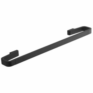GEDY A8214514 Samoa törülközőtartó 45 x 6, 5 cm, fekete kép