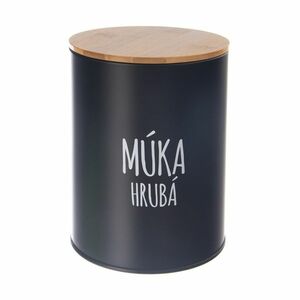 Orion Fémdoboz durva liszt BLACK kép
