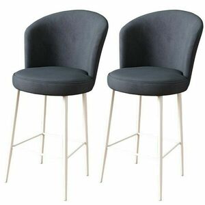 Fora Anthracite and White bárszék szett, 2 db, antracit, 2 db kép