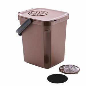 Denox Active Szerves hulladékos szemetes 10 l, barna kép