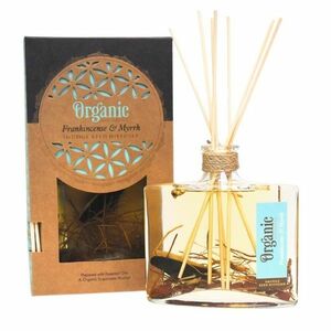 Organikus diffúzor Frankincense & Myrrh 150ml, pálcikákkal kép