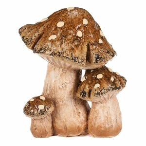 Őszi dekoráció Gomba, 13 x 10 x 14 cm, polirezín kép