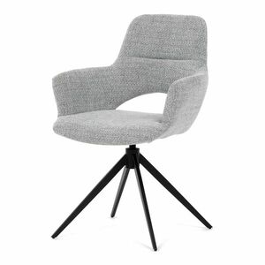 DCH-D1320 GREY2 étkezőszék visszatérőmechanizmussal, világosszürke kép