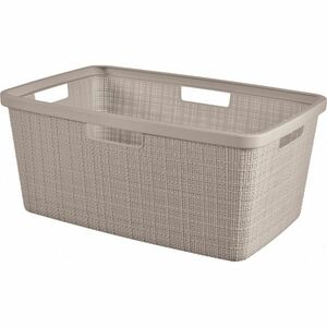 Curver Tiszta ruhákhoz való kosár Jute 46 l, taupe, taupe kép